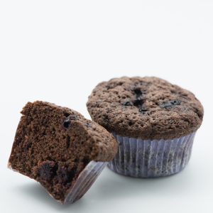 Muffins choco-zucchini vegan